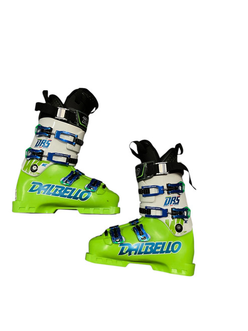 Vist Large View of Product Image Which is Used Dalbello DRS 130 SKI BOOT Mens DH Ski Boot Green 270 MP - M09 - W10