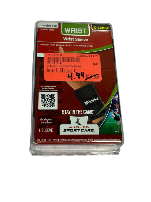 Vist Large View of Product Image Which is New Wrist Sleeve XL