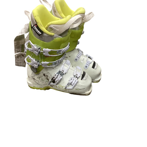 Used Lange 110 LV XT Womens DH Ski Boot Kelly green 225 MP - J04.5 - W5.5 11915-S000212596
