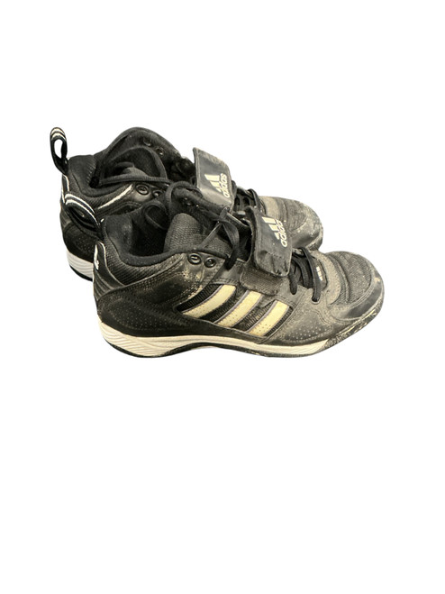 Vist Large View of Product Image Which is Used Adidas Jr FB Cleats Black Junior 04