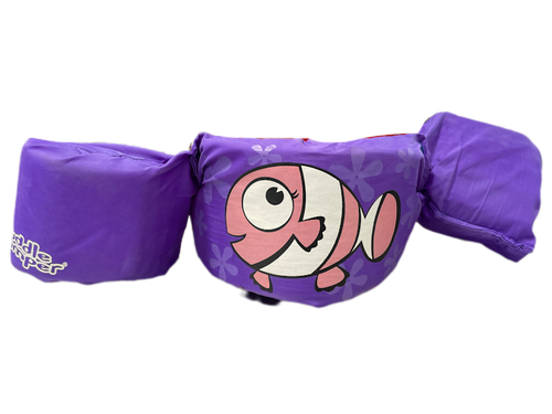 Vist Large View of Product Image Which is Used Child 30-50 Flotation Devices Life Jacket Purple, front view