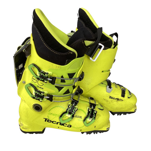 Vist Large View of Product Image Which is Used Tecnica ZERO G PR GUIDE Mens DH Ski Boot Yellow 265 MP - M08.5 - W09.5