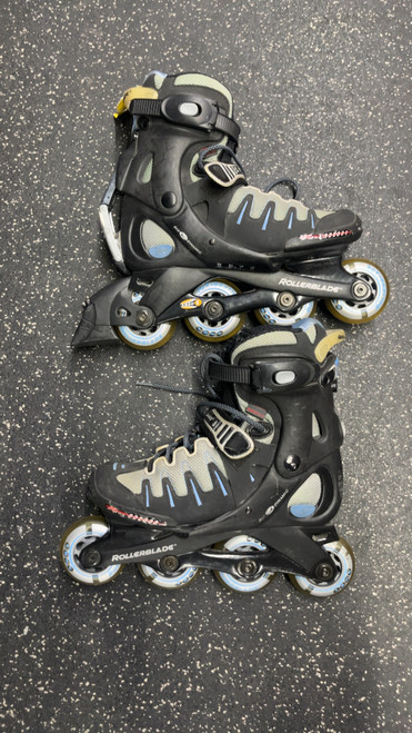 Vist Large View of Product Image Which is Used Rollerblade EVO 07 W Senior Rec Fitness Skates Grey Senior 7