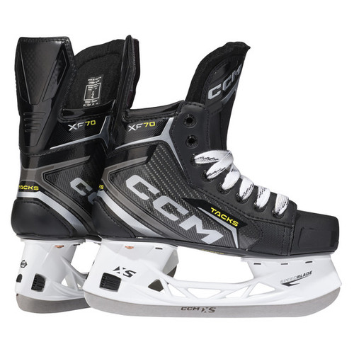 Vist Large View of Product Image Which is New CCM SKATE TACKS XF70 JUNIOR 2.5 WIDE