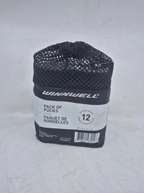 New WLL PUCKS 12 IN BAG 10589-WLLIHP7625VR6BK12 Vist Large View of Product Image Which is New WLL PUCKS 12 IN BAG