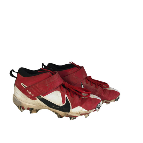 Vist Large View of Product Image Which is Used Nike TROUT BB/SB Cleats Red Senior 5.5 11749-S000175614