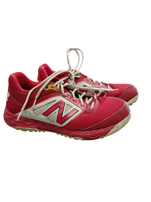 Vist Large View of Product Image Which is Used New Balance BASEBALL TURF SHOE BB/SB Cleats Red Senior 11 11866-S000012220