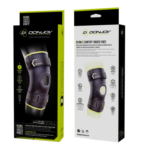 Donjoy Medical Knee Stabilizing Sleeve Medium 11861-S000010468 Vist Large View of Product Image Which is Donjoy Medical Knee Stabilizing Sleeve Medium