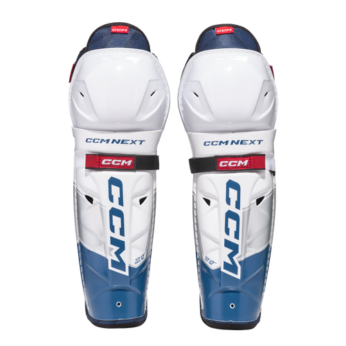 Vist Large View of Product Image Which is New CCM NEXT SHIN GUARD Junior Shin Guards None 13"