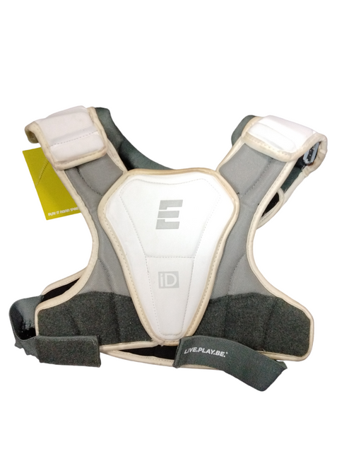 Used Epoch ID Lacrosse Shoulder Pads Grey MD 11866-S000012676