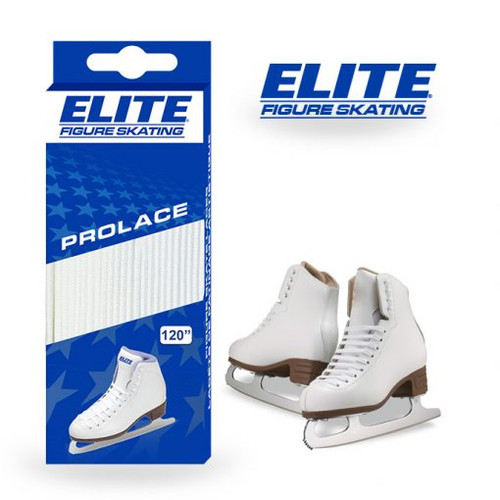 Vist Large View of Product Image Which is New Elite Figure Skate Laces WH 84"