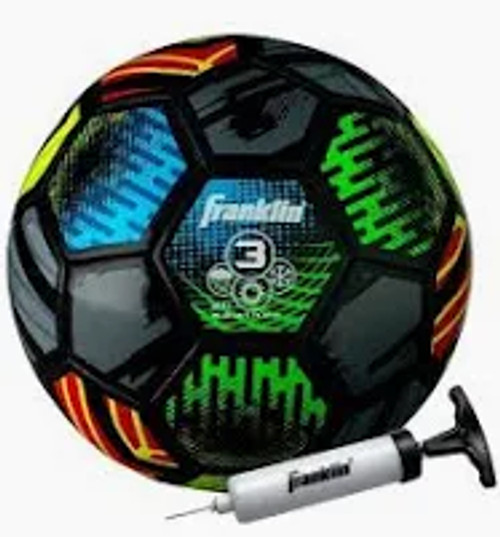 New Franklin MYSTIC All Size Soccer Ball Royal Blue 3 11866-FRA30286S3