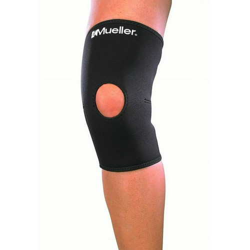 New Mueller Open Knee Sleeve SM 11866-MUE59131 Vist Large View of Product Image Which is New Mueller Open Knee Sleeve SM