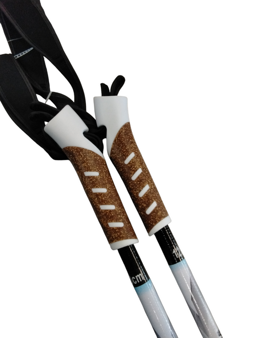 Vist Large View of Product Image Which is Used Whitewoods Mens DH Ski Pole Black 120 cm / 48 in