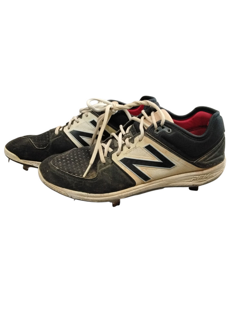 Vist Large View of Product Image Which is Used New Balance FANTOM FIT BB/SB Cleats Black Senior 11