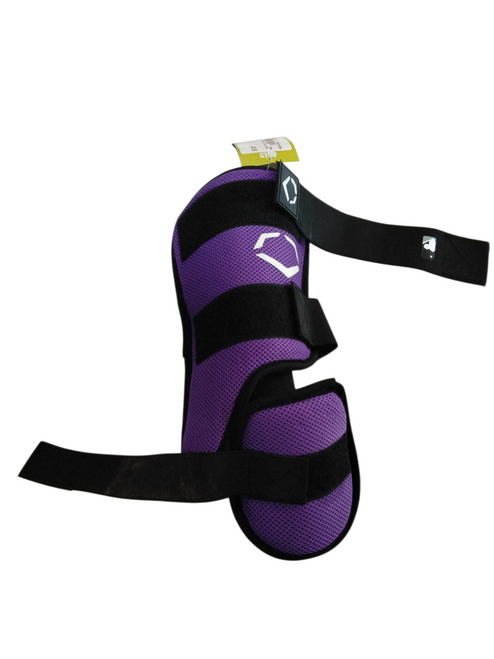 Vist Large View of Product Image Which is Used Evoshield BB/SB Shin/Foot Protector Purple