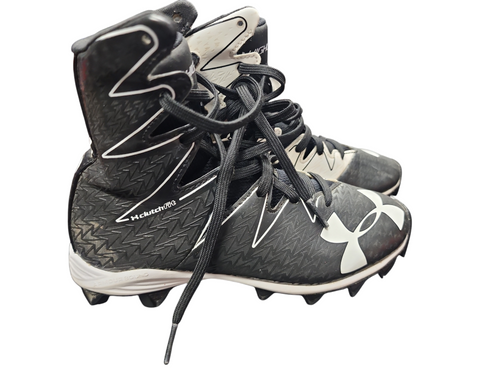 Used Under Armour Jr FB Cleats Black Junior 02 11849-S000019942