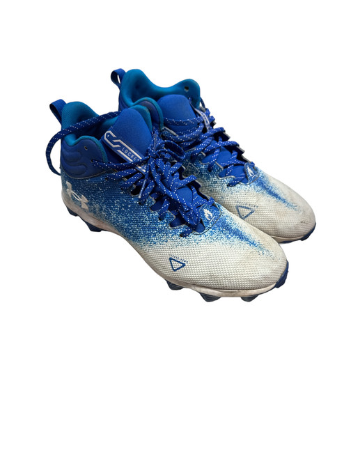 Vist Large View of Product Image Which is Used Under Armour Adult FB Cleats Royal Blue Senior 10.5 11732-S000344466