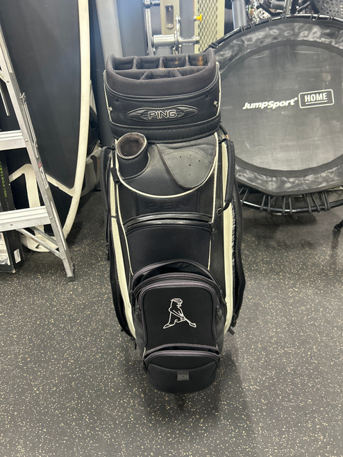 Vist Large View of Product Image Which is Used Ping PING CART BAG Mens Cart Bag Black