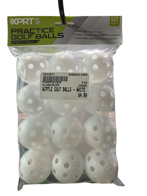 Vist Large View of Product Image Which is New WIFFLE GOLF BALLS - WHITE