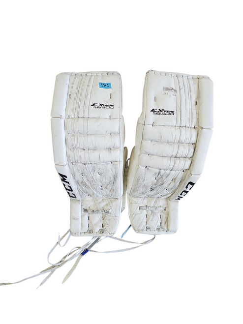 Vist Large View of Product Image Which is Used CCM EXTREME FLEX 500 35" Plus 1" Goalie Leg Pads