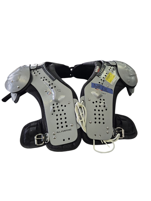 Vist Large View of Product Image Which is Used Schutt VARSITY FLEX 2X Football Shoulder Pads