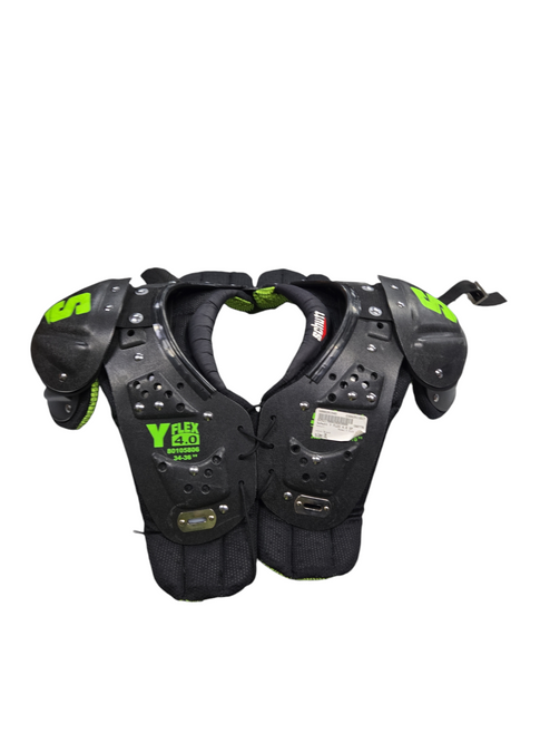 Vist Large View of Product Image Which is Used Schutt Y FLEX 4.0 SP XL Football Shoulder Pads 11617-S000291545