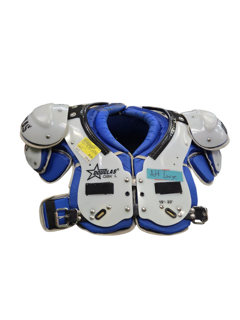 Vist Large View of Product Image Which is Used Douglas QBK ADULT SHOULDER PADS LG Football Shoulder Pads 11617-S000285110