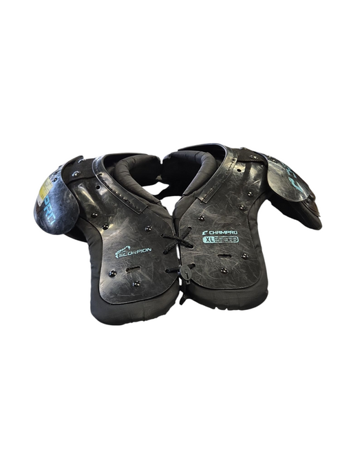 Vist Large View of Product Image Which is Used Champro SCORPION XL Football Shoulder Pads
