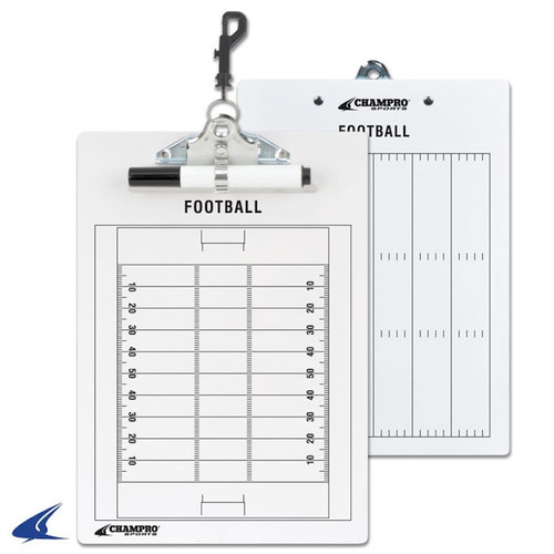 Vist Large View of Product Image Which is New CHAMPRO FOOTBALL COACH'S BOARD 9" X 12"
