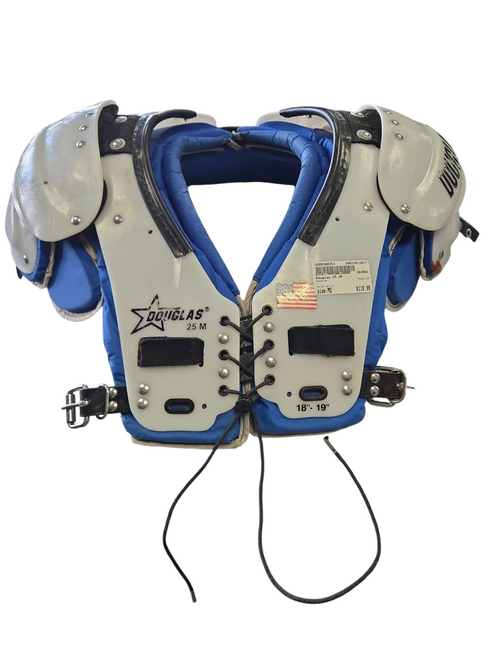 Vist Large View of Product Image Which is Used Douglas 25 MD Football Shoulder Pads