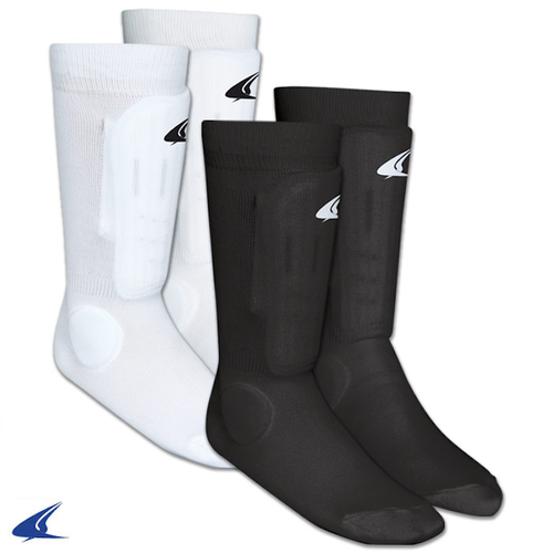 Vist Large View of Product Image Which is New Champro SOCK STYLE Soccer Shin Guards Adult