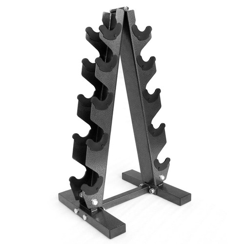 Vist Large View of Product Image Which is New VERTICAL DUMBBELL 5 PR RACK