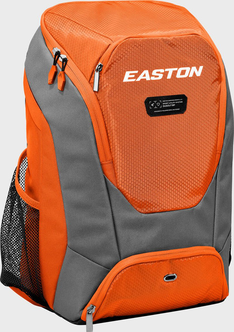 Vist Large View of Product Image Which is New Easton DUGOUT BB/SB Player Backpack Orange