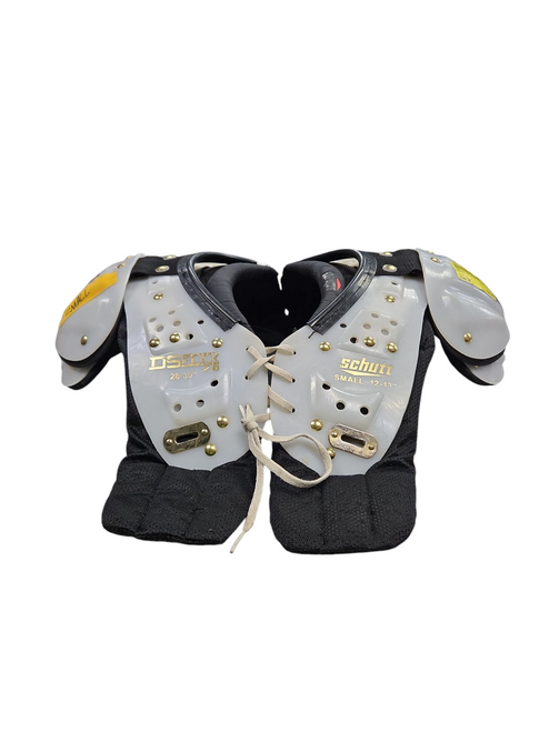 Used Schutt DS FLEX FB Shoulder Pads Navy Blue SM 11617-S000311645
