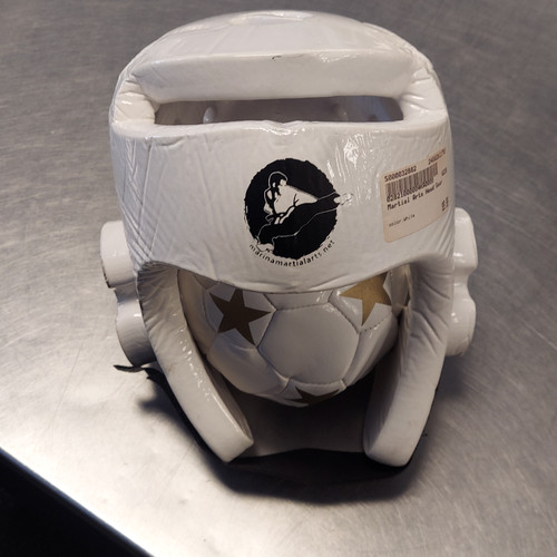 Used Martial Arts Head Gear White 11781-S000032882