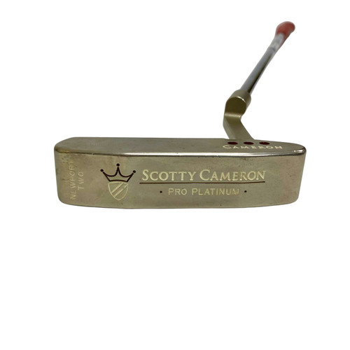 Used Titleist SCOTTY CAMERON NEWPORT 2 PRO PLATINUM Mens RH Putter 11506-S000265555