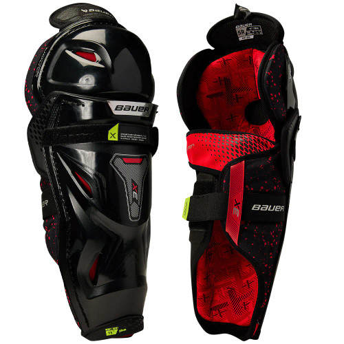 Vist Large View of Product Image Which is Bauer Hockey Hockey Shin Guards