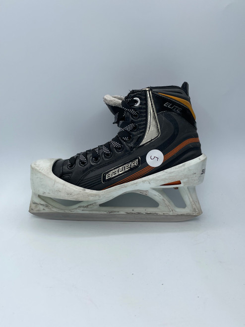 Vist Large View of Product Image Which is Used Bauer ELITE Senior Goalie Skate Senior 5