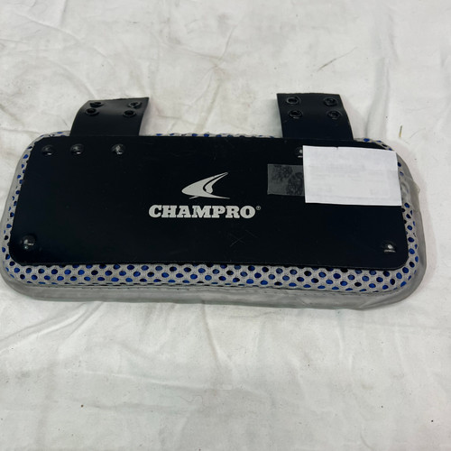 Vist Large View of Product Image Which is Used Champro BACK PLATE FB Shoulder Pads Black LG 11651-S000351278