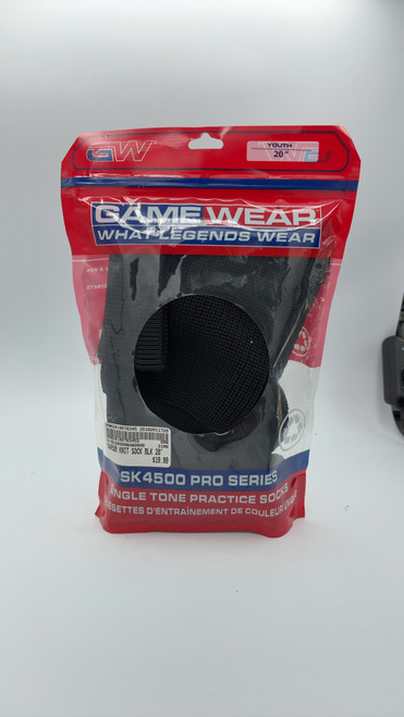 Vist Large View of Product Image Which is New SK4500 KNIT SOCK BLK 20"