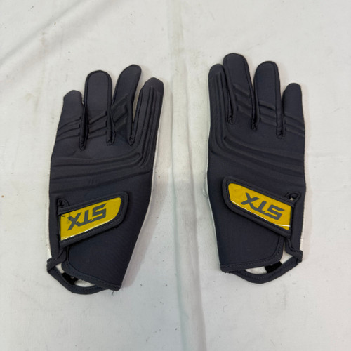 Vist Large View of Product Image Which is Used STX WOMENS BREEZE LAX GLOVES Lacrosse Gloves Womens Grey MD