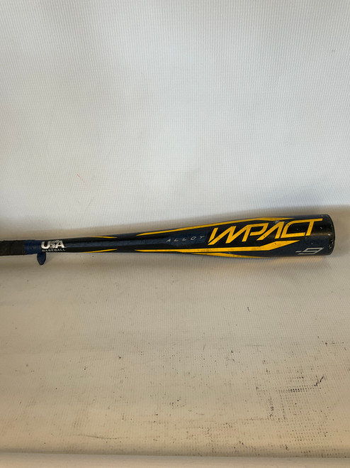 Vist Large View of Product Image Which is Used Rawlings ALLOY IMPACT BB/SB USA 2 5/8 Bat 27"