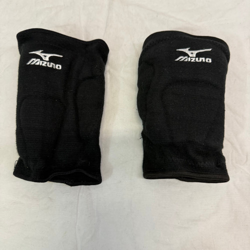 Used Mizuno VB Knee Pads Black Junior 11651-S000383575 Vist Large View of Product Image Which is Used Mizuno VB Knee Pads Black Junior
