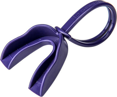 Champro purple mouthguard. Can by used for football, lacrosse, hockey and more