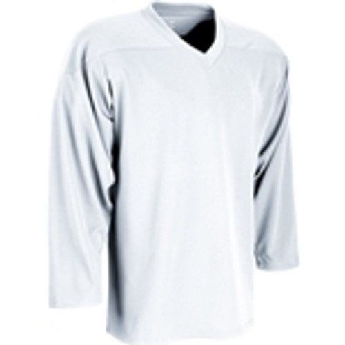 Vist Large View of Product Image Which is HOCKEY PRAC JERSEY WHT YXL