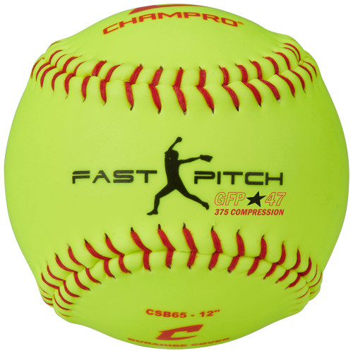 Vist Large View of Product Image Which is New CHAMPRO  12" FASTPITCH SOFTBALL