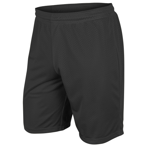 Vist Large View of Product Image Which is New CHAMPRO MESH SPORT SHORT YTH LG BLACK
