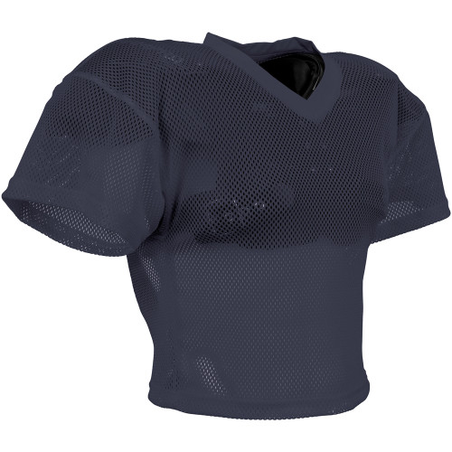 Vist Large View of Product Image Which is New CHAMPRO SHUFFLE FOOTBALL PRACTICE JERSEY AD NAVY XL