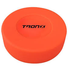 Vist Large View of Product Image Which is New ORANGE PLASTIC PUCK